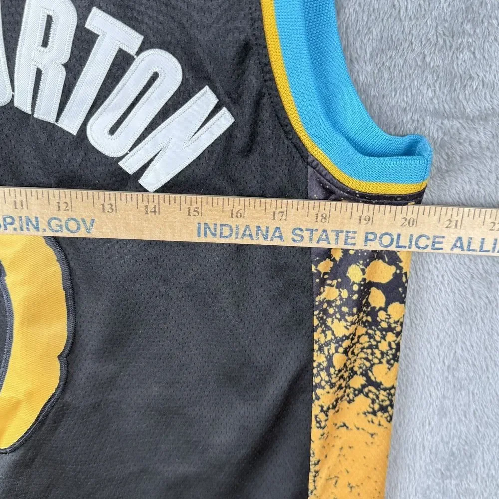Nike INDY Black & Gold Basketball Jersey